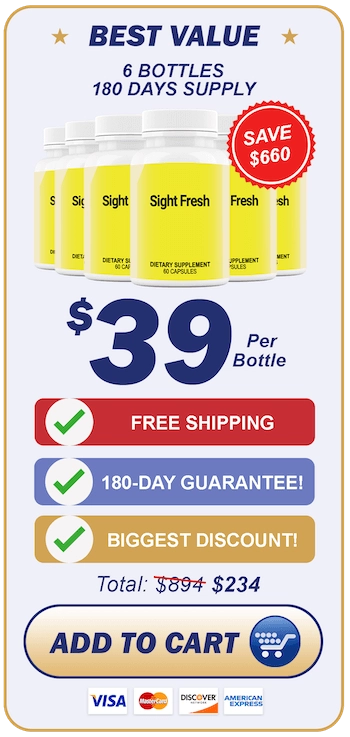 Sight Fresh™ 6 bottles pricing